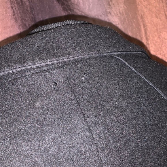 Skunkfunk “yaelle” snap bottom up black wool coat - Picture 8 of 8